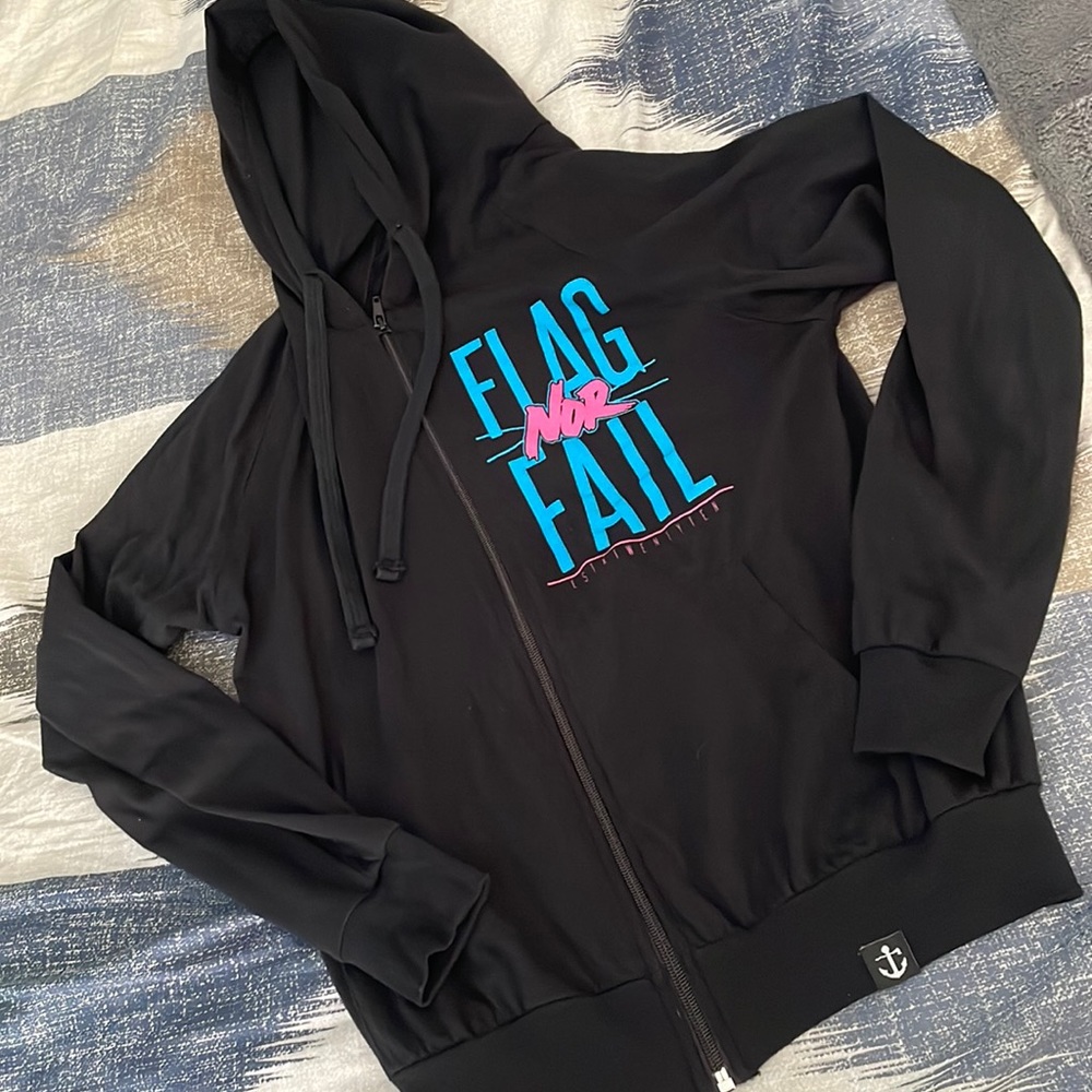 FlagNorFail zip up jacket